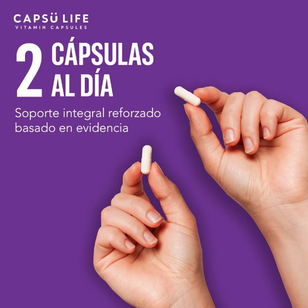 Suplemento Capsu Life Magnesio Complex