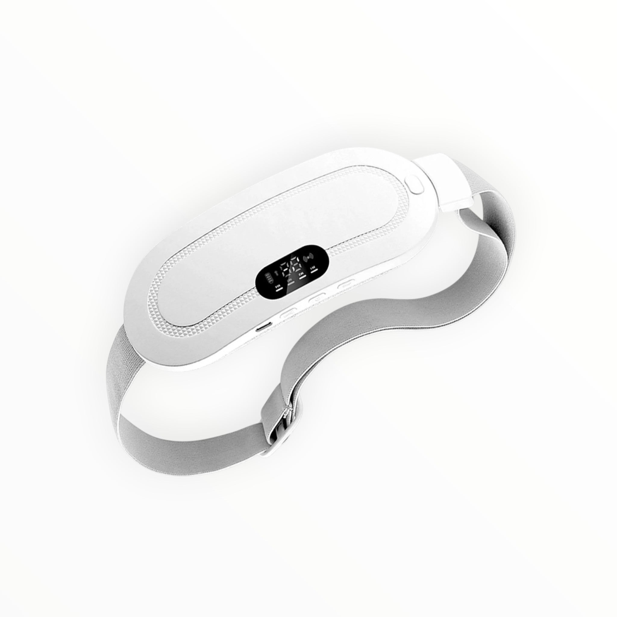 Masajeador Eléctrico Inteligente para Abdomen y Espalda con Calor y Vibración Ajustable